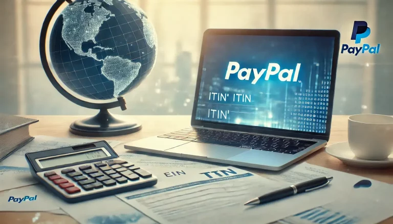 PayPal Business Account ITIN and EIN